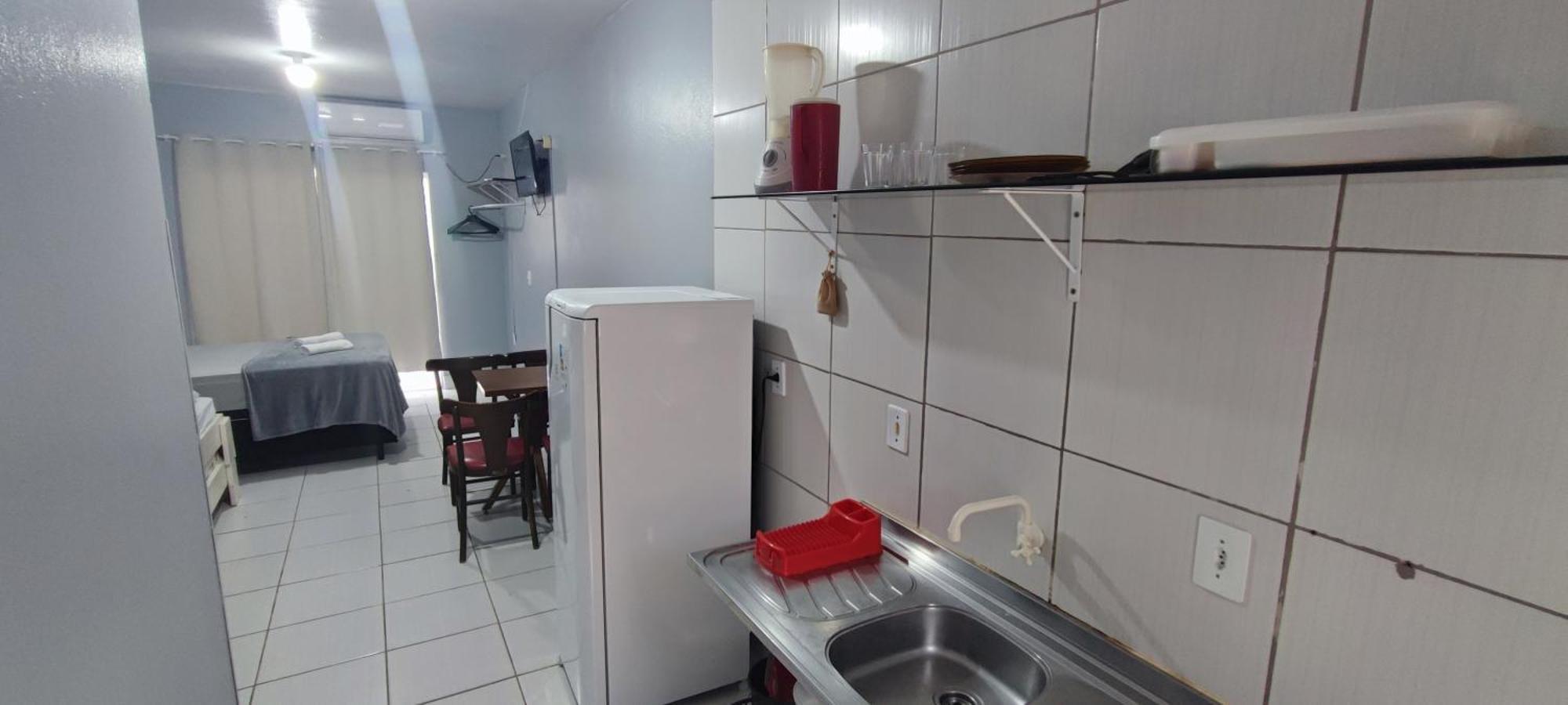 Estudios Individual Na Meia Praia Ar, Wifi, Vaga, Cozinha, Tv Smart - 6 X No Cartao Sem Juros อิตาเปมา ภายนอก รูปภาพ